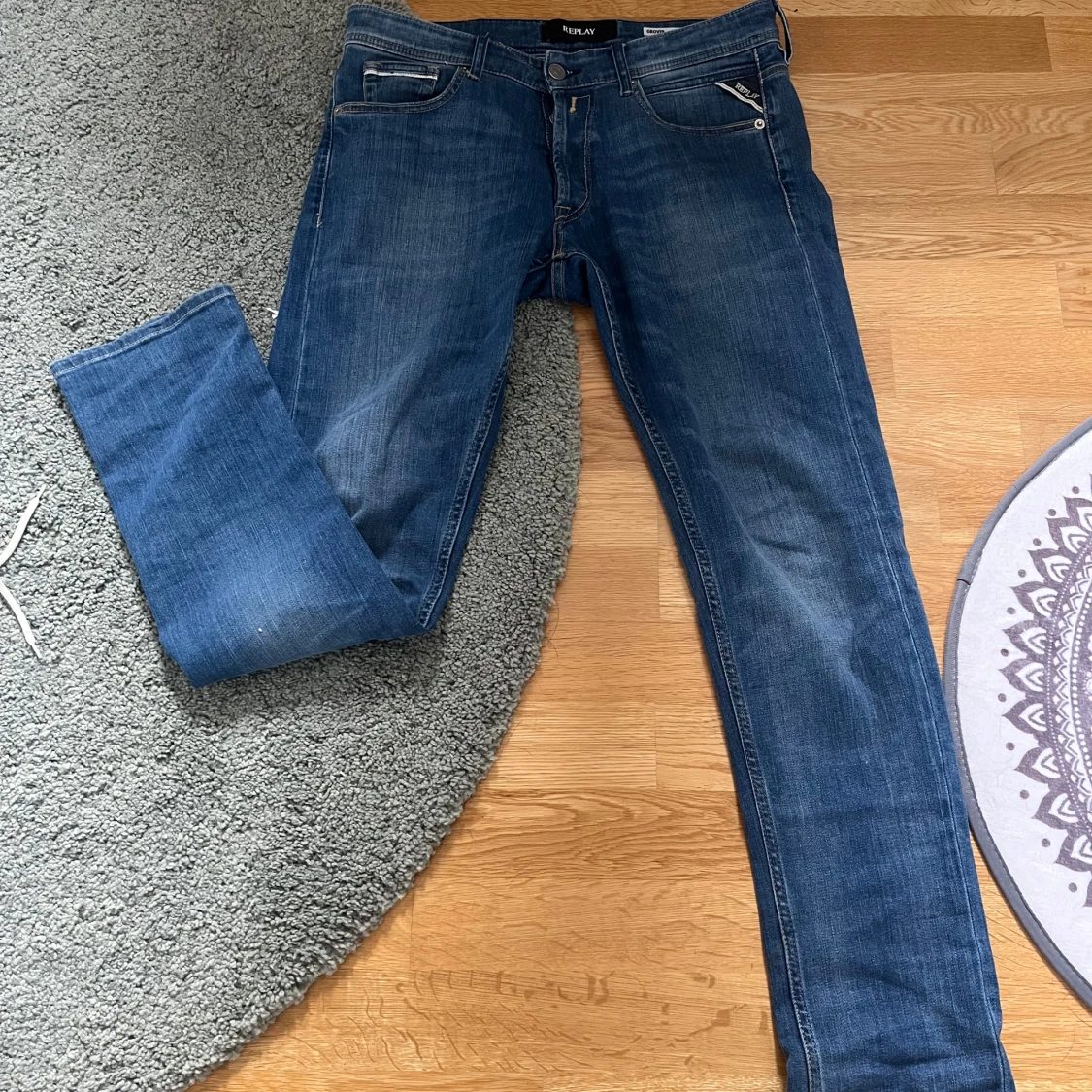 Blå jeans från Replay