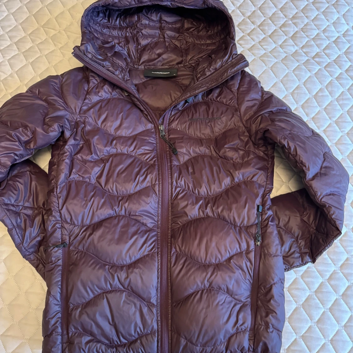 Mörklila Peakperformance jacka XS - 2