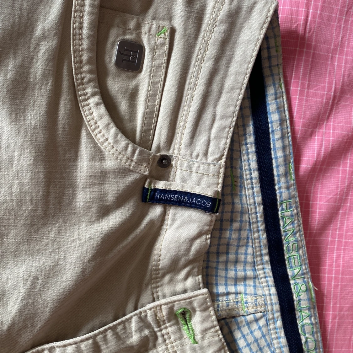 Beige chinos från Hansen & Jacob - 2