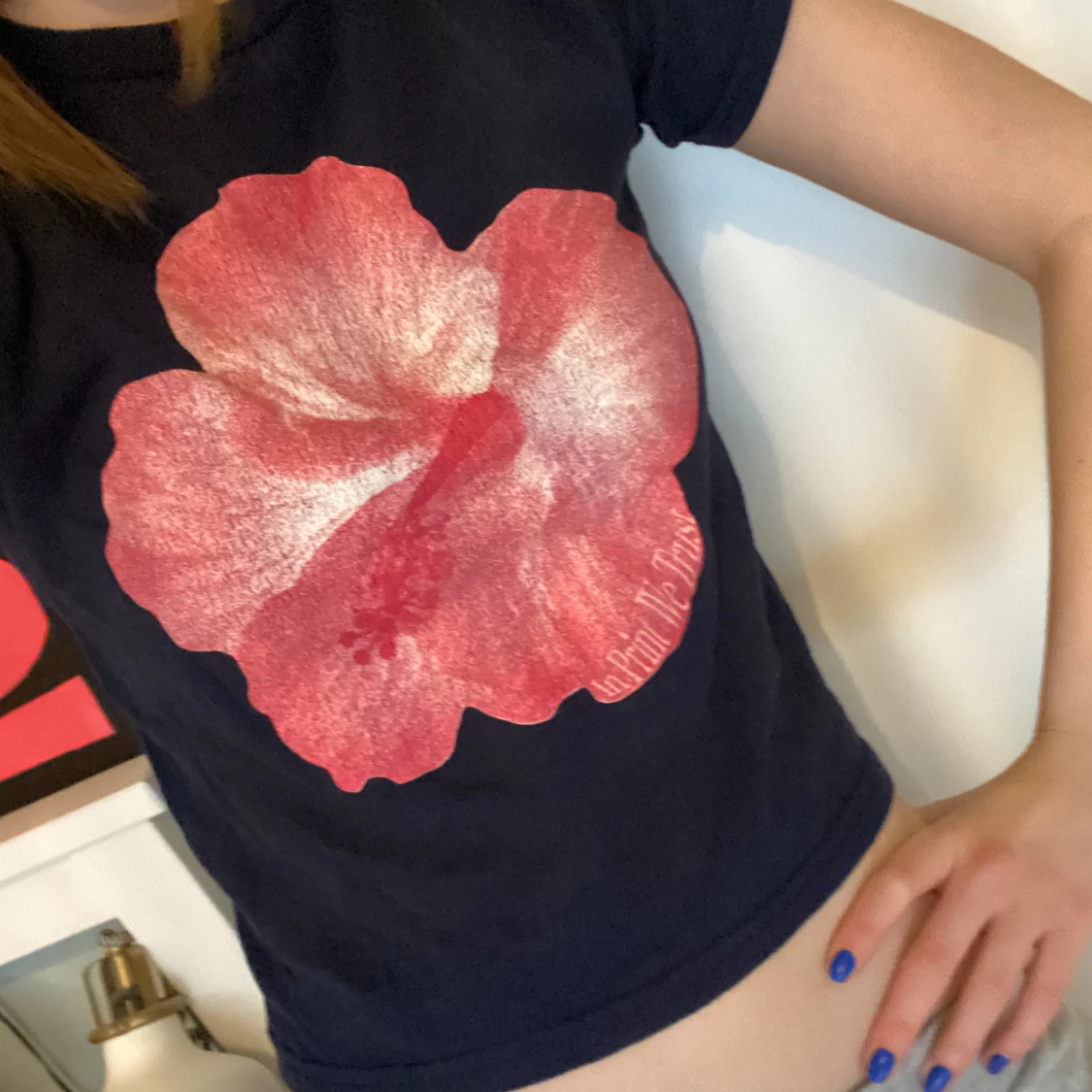 T-shirt med tryck - 1