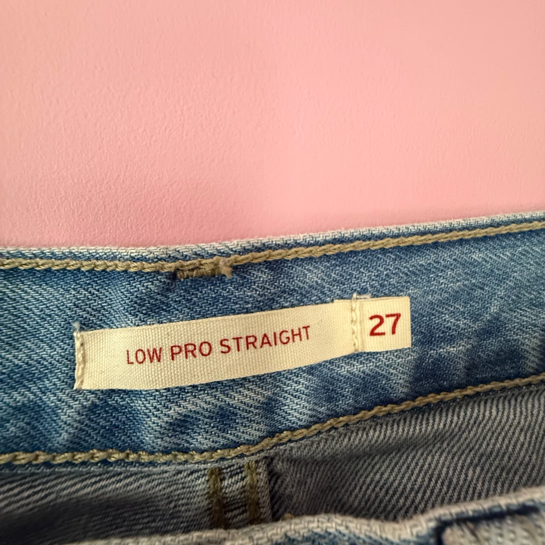 Levi's Low Pro Straight jeans ljusblå - 2