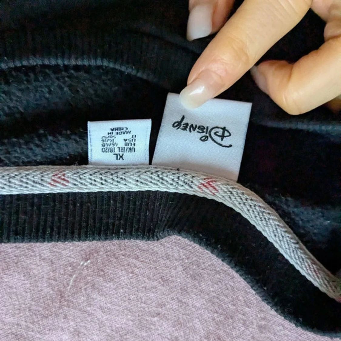 Svart långärmad tröja med Mickey Mouse från Disney - 4