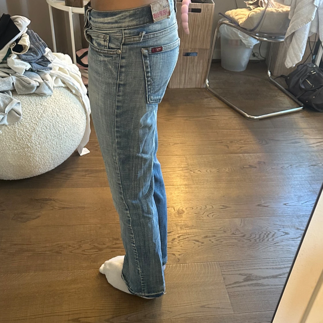 Ljusblå jeansbyxor från Only Jeans - 2