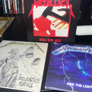 Kill 'Em All / ...And Justice For All / Ride The Lightning - Hoppas du gillar de