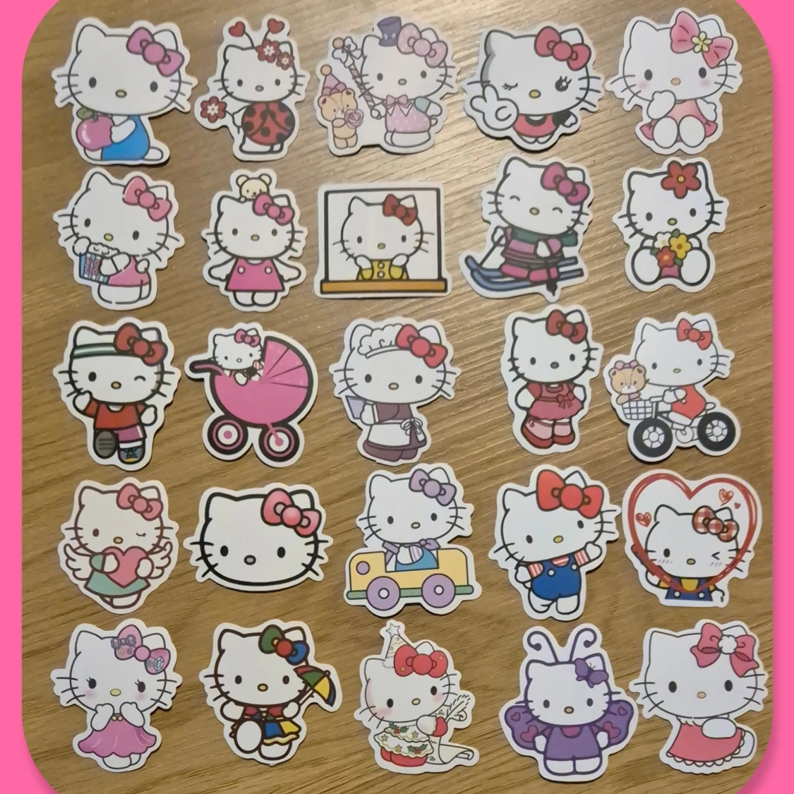 25 hello kitty klistermärken - 1