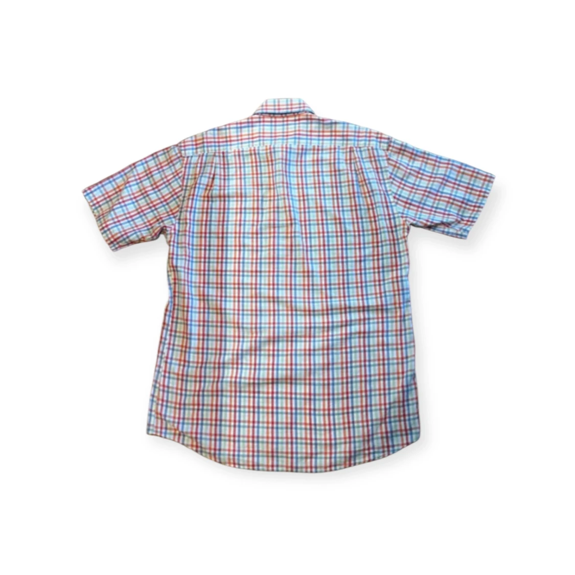 Rutig kortärmad skjorta från GANT - 1