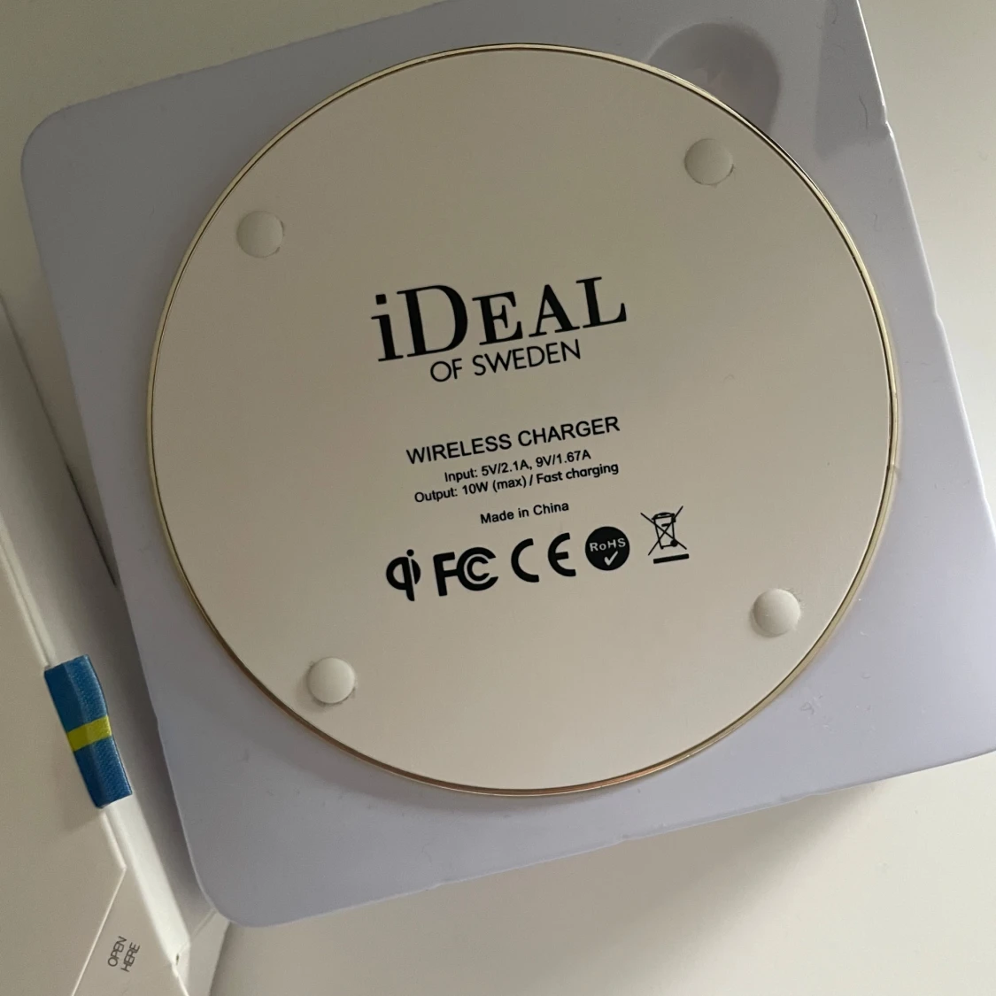 Marmorerad laddplatta - 2