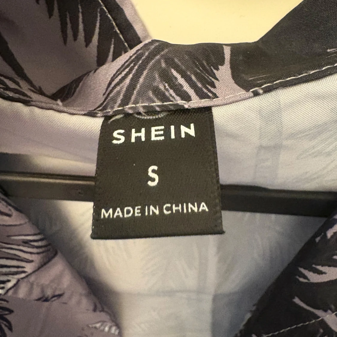 palmmönstrad skjorta - 2