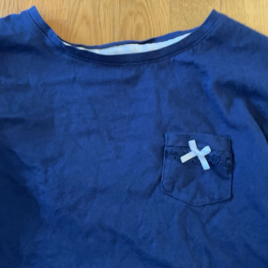 Mörkblå långärmad tröja Hampton Republic - 2