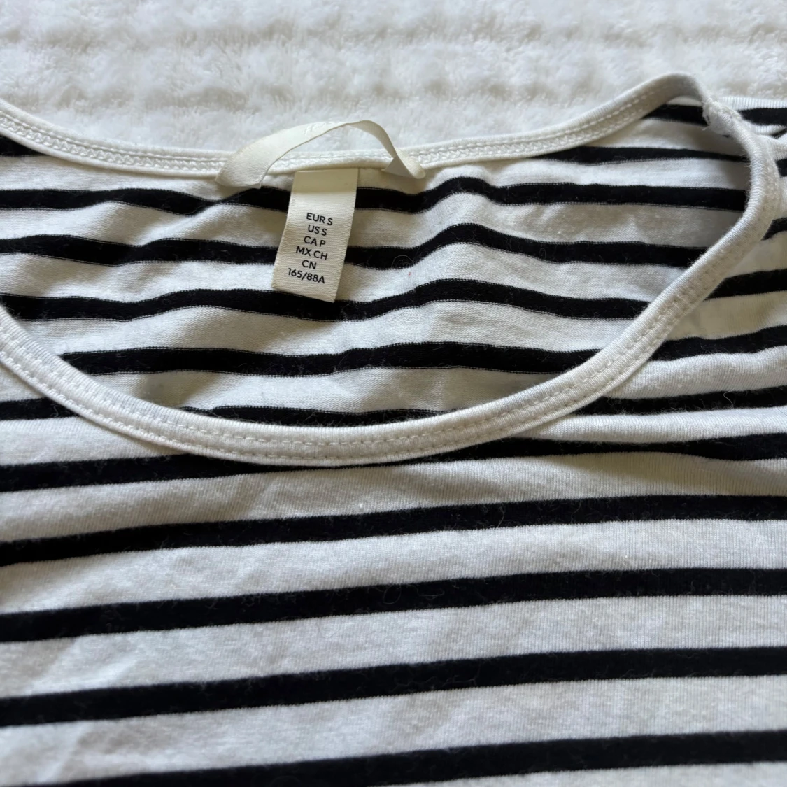 Randig långärmad topp från H&M - 2