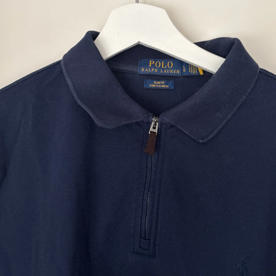 Marinblå pikétröja Polo Ralph Lauren - 2