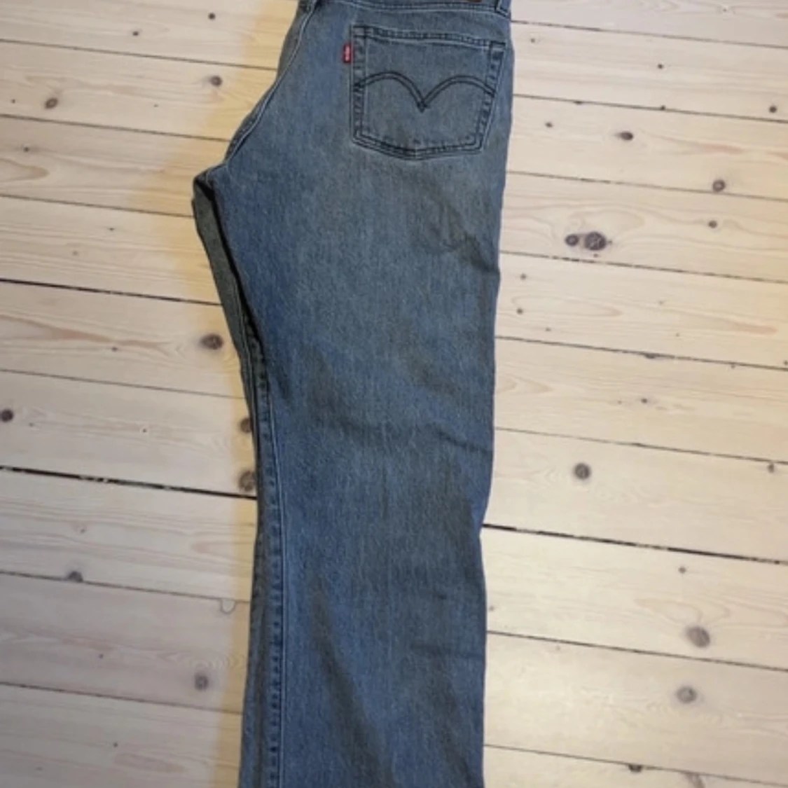 Levi's 501 grå jeans straight fit - 2