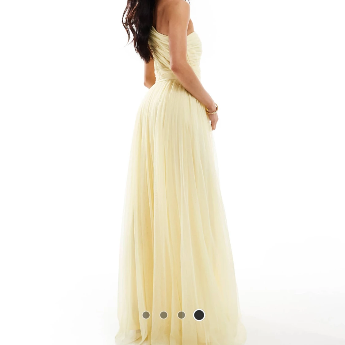 Ljusgul balklänning  - 1