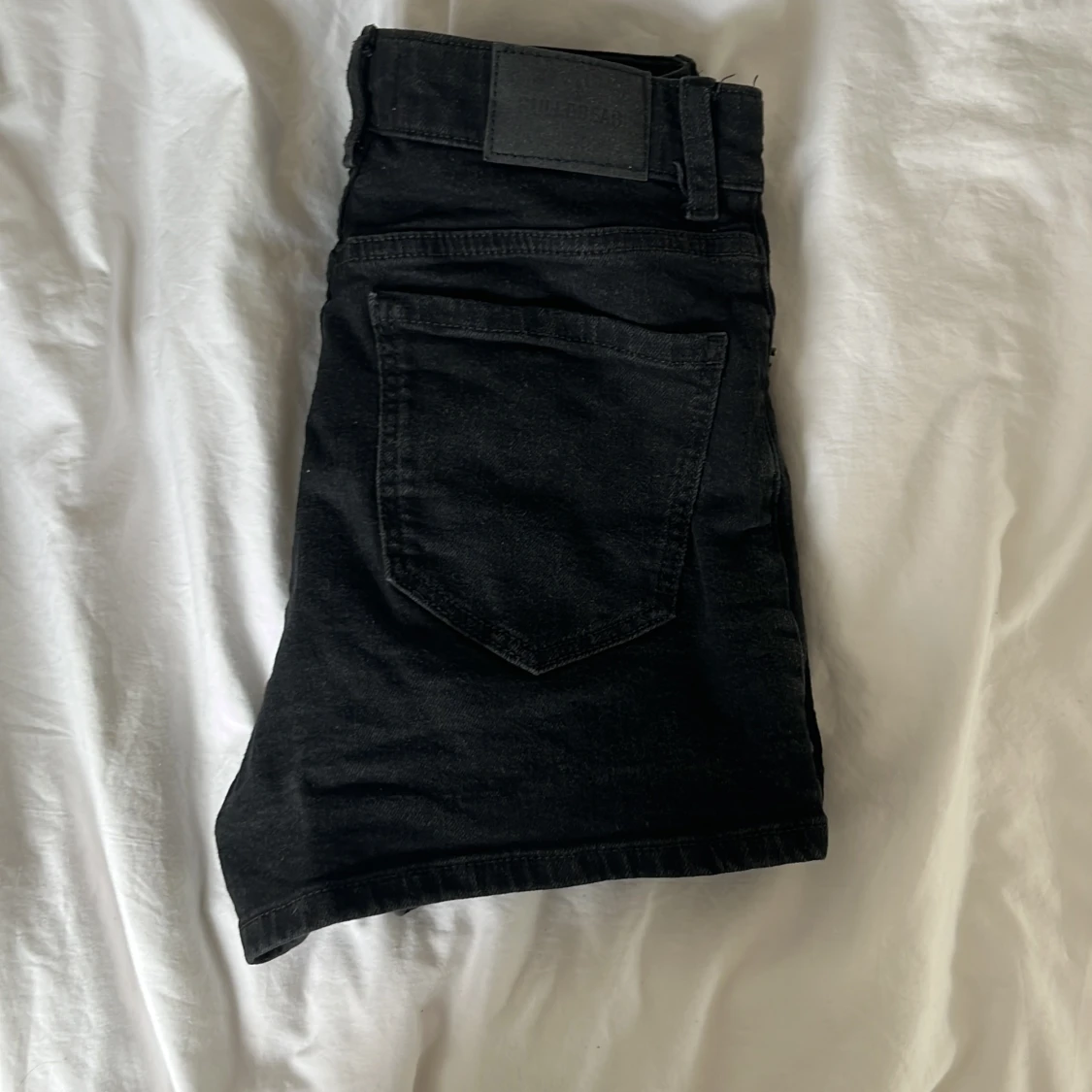 Svarta jeansshorts från Pull&Bear