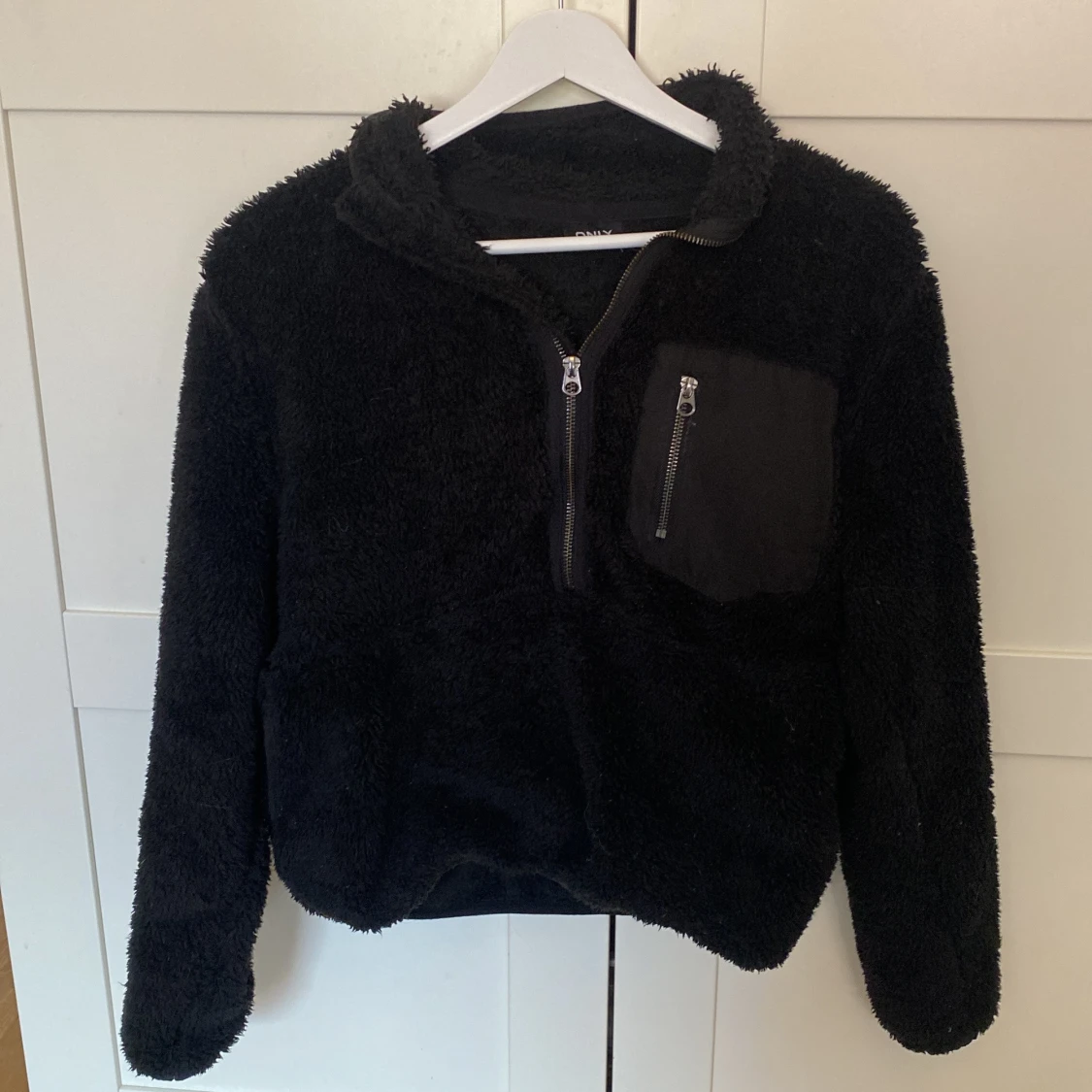 Svart teddyjacka från ONLY - 2