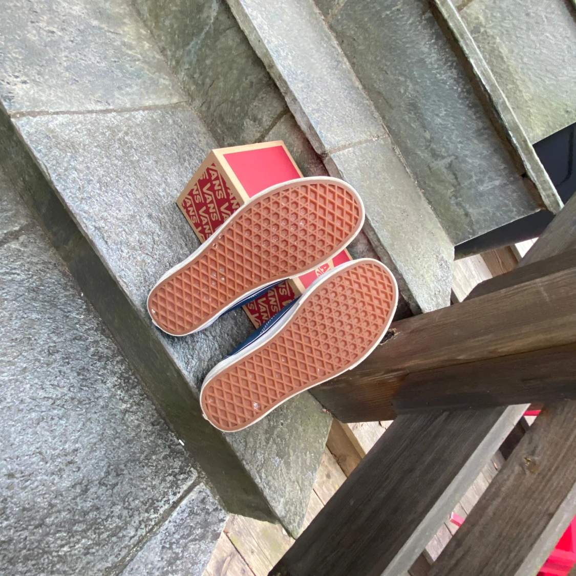 Blå sneakers från Vans - 2