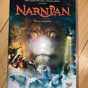 Narnian dvd - Ihana narnian tarinat Velhi ja Leijona dvd. Testattu toimivaksi. Ikäraja k12. Kielet- englanti, suomi, ruotsi, islanti. Kissatalous MMM, lisätietoja saa kysymällä Katsothan myös muut ilmoitukseni Mikäli hinta ei miellytä tarjoa rohkeasti