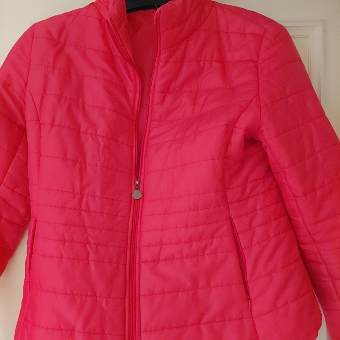 Rosa quiltad jacka - 3