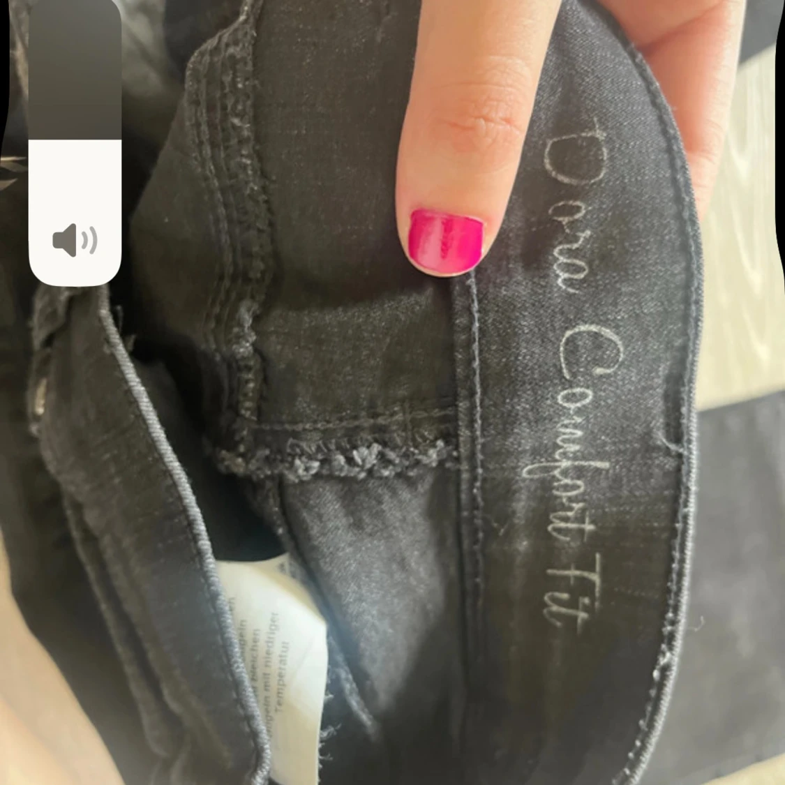 Svarta jeans Dora Comfort - 3