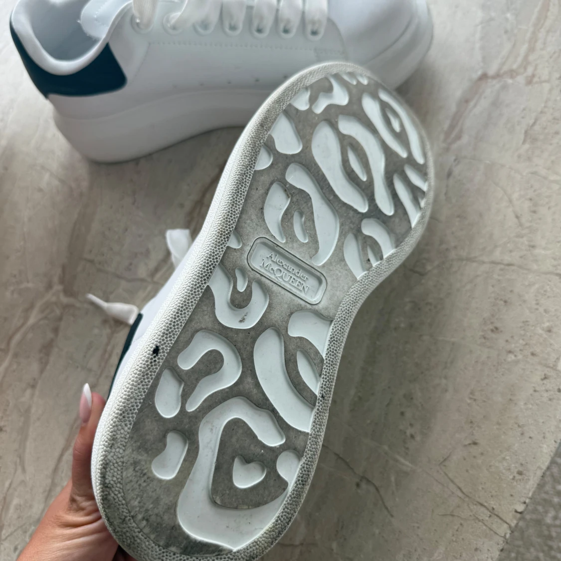 Alexander McQueen vita sneakers - 3