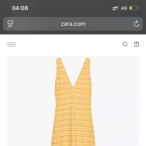 Gul långklänning från Zara - Superfin långklänning från Zara 