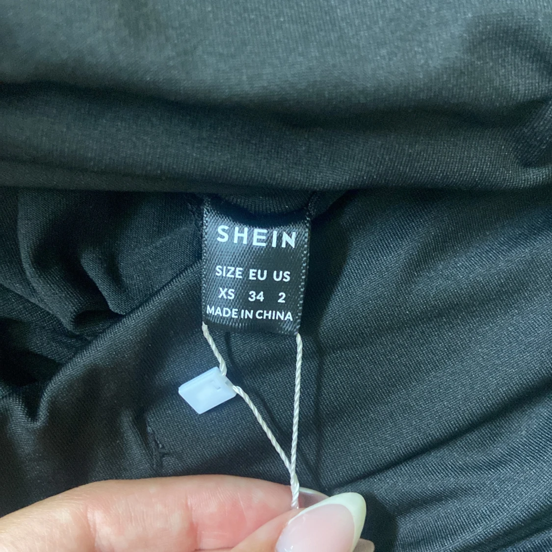 Svart sportig minikjol - 3