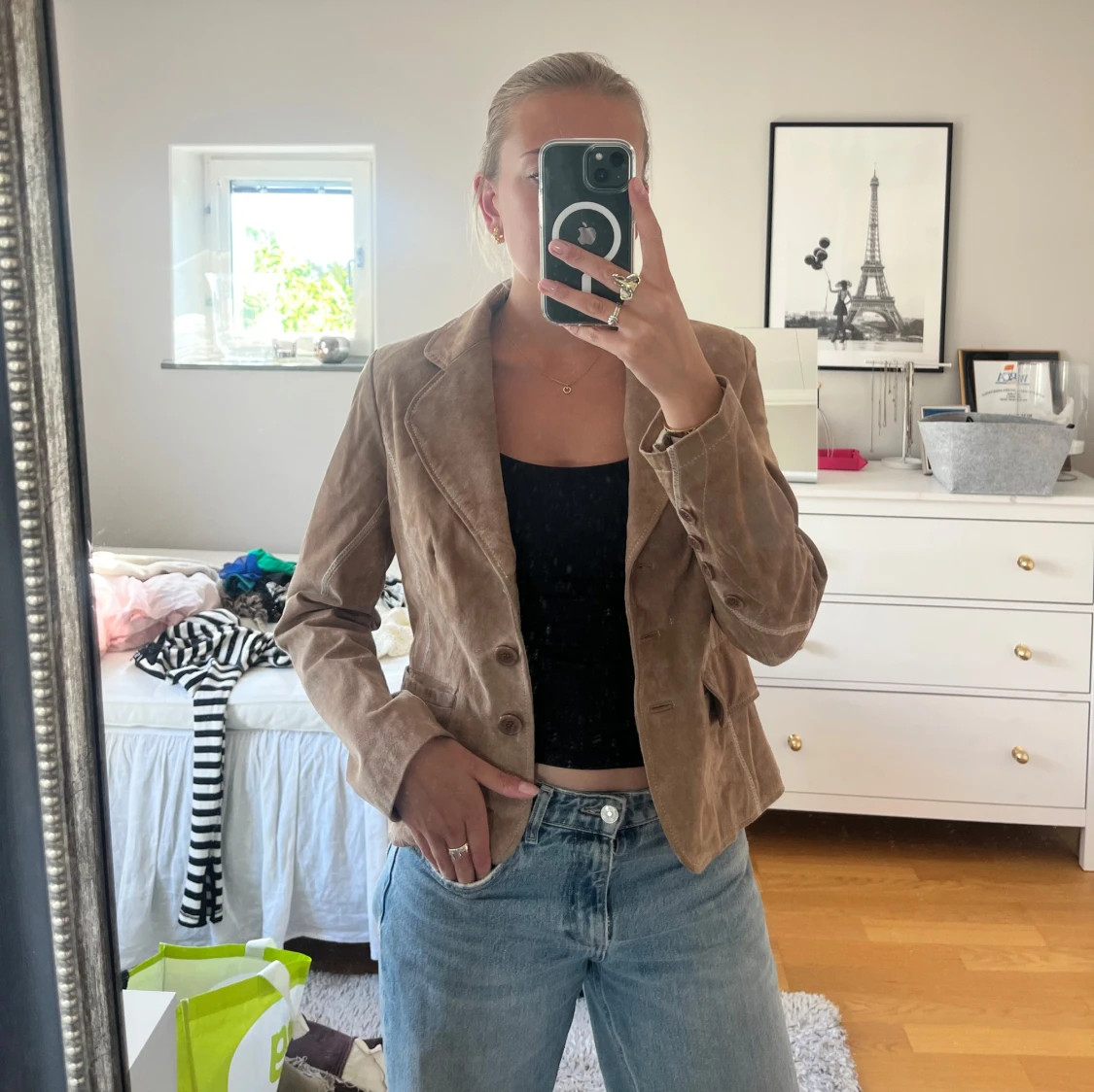 Brun mockakavaj med snygga detaljer - 1