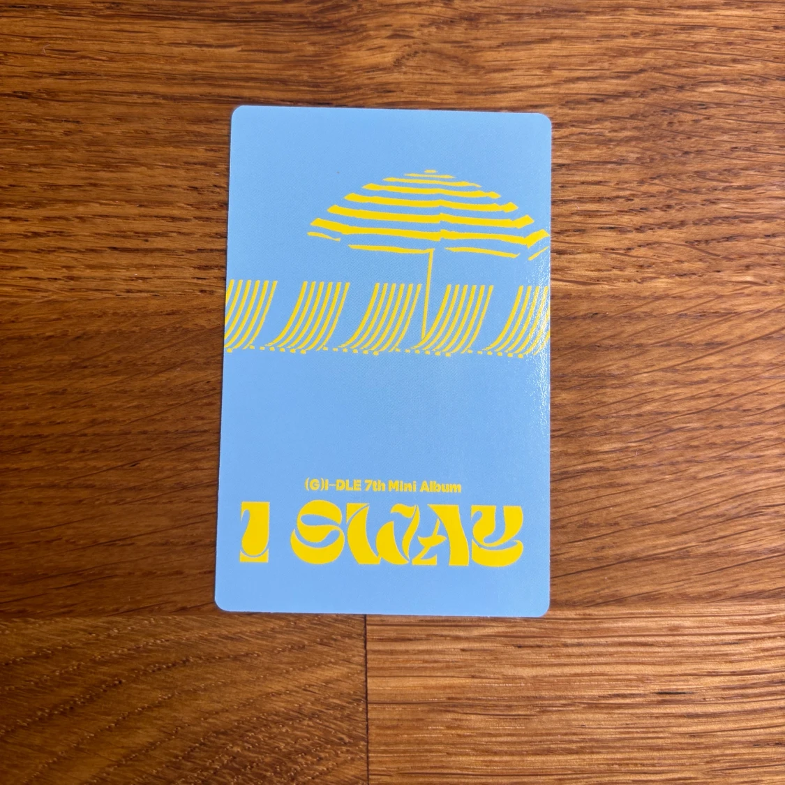 Gidle Miyeon photocard - 3