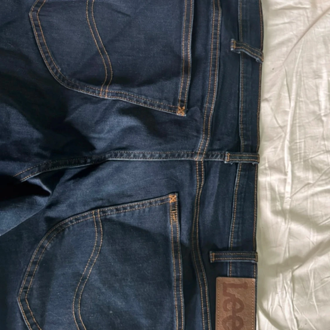 Mörkblå Lee Luke jeans W36 L32 - 1