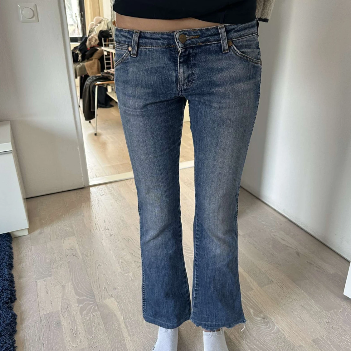 Lågmidjade wrangler jeans! - 2