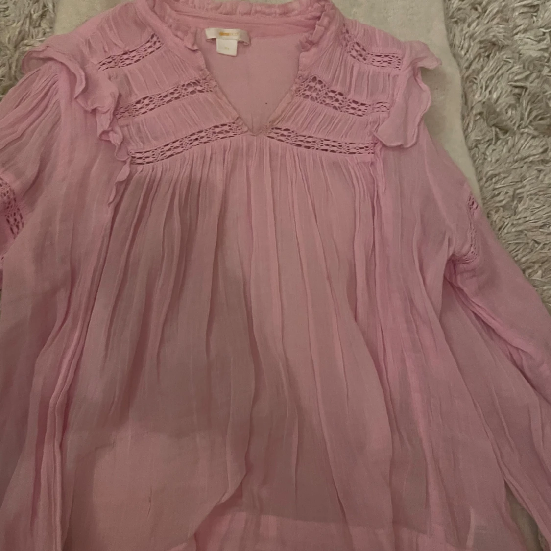 Rosa blus från Gina  - 3