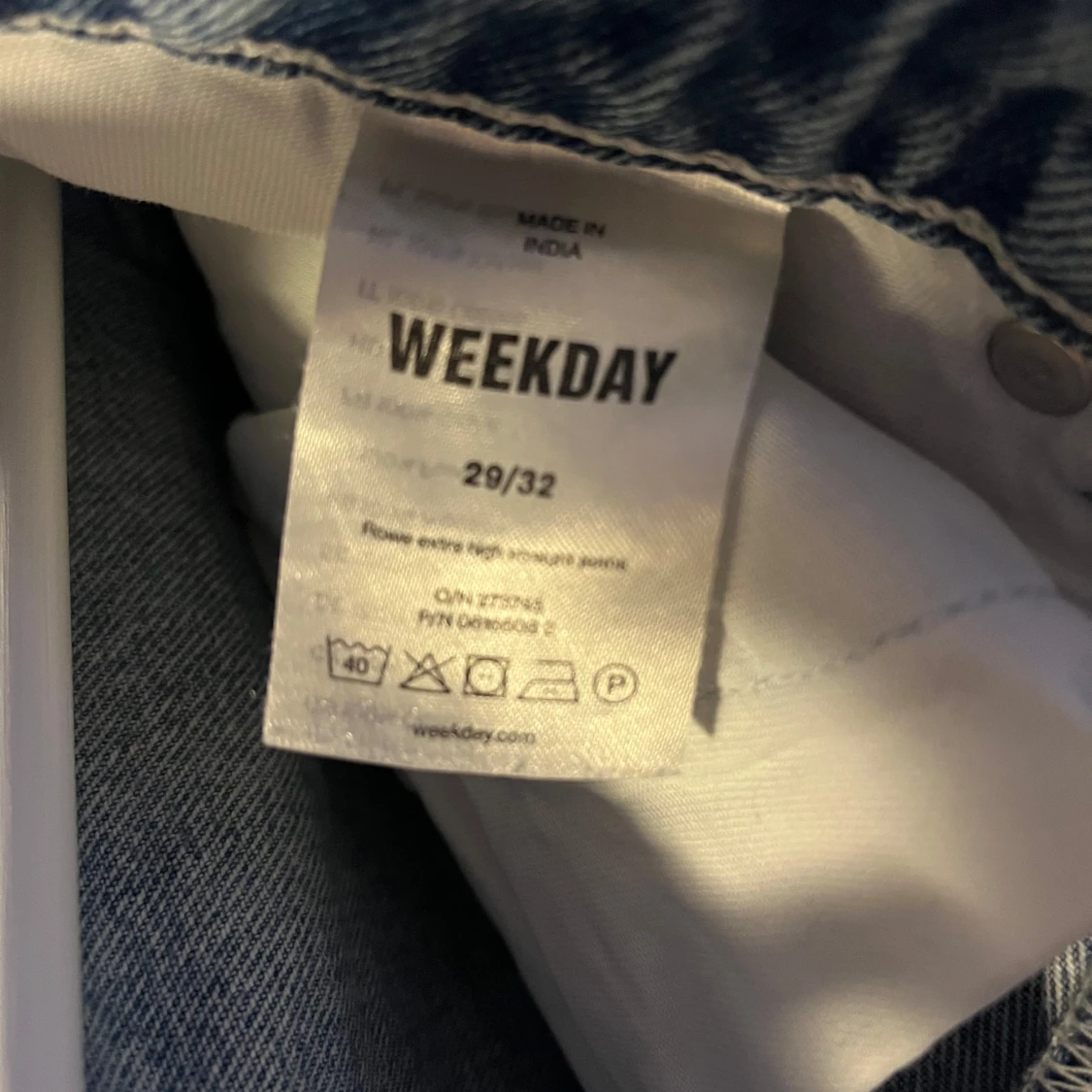 Blå jeans från Weekday