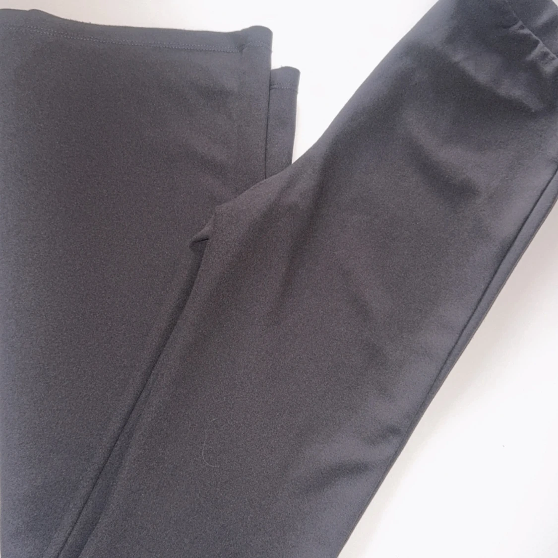 Mörkgrå bootcut leggings - 1