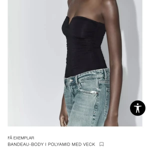 Body från Zara - Body från Zara storlek S, säljer då ja inte använder den. Prislappen är kvar den är endast provad. 