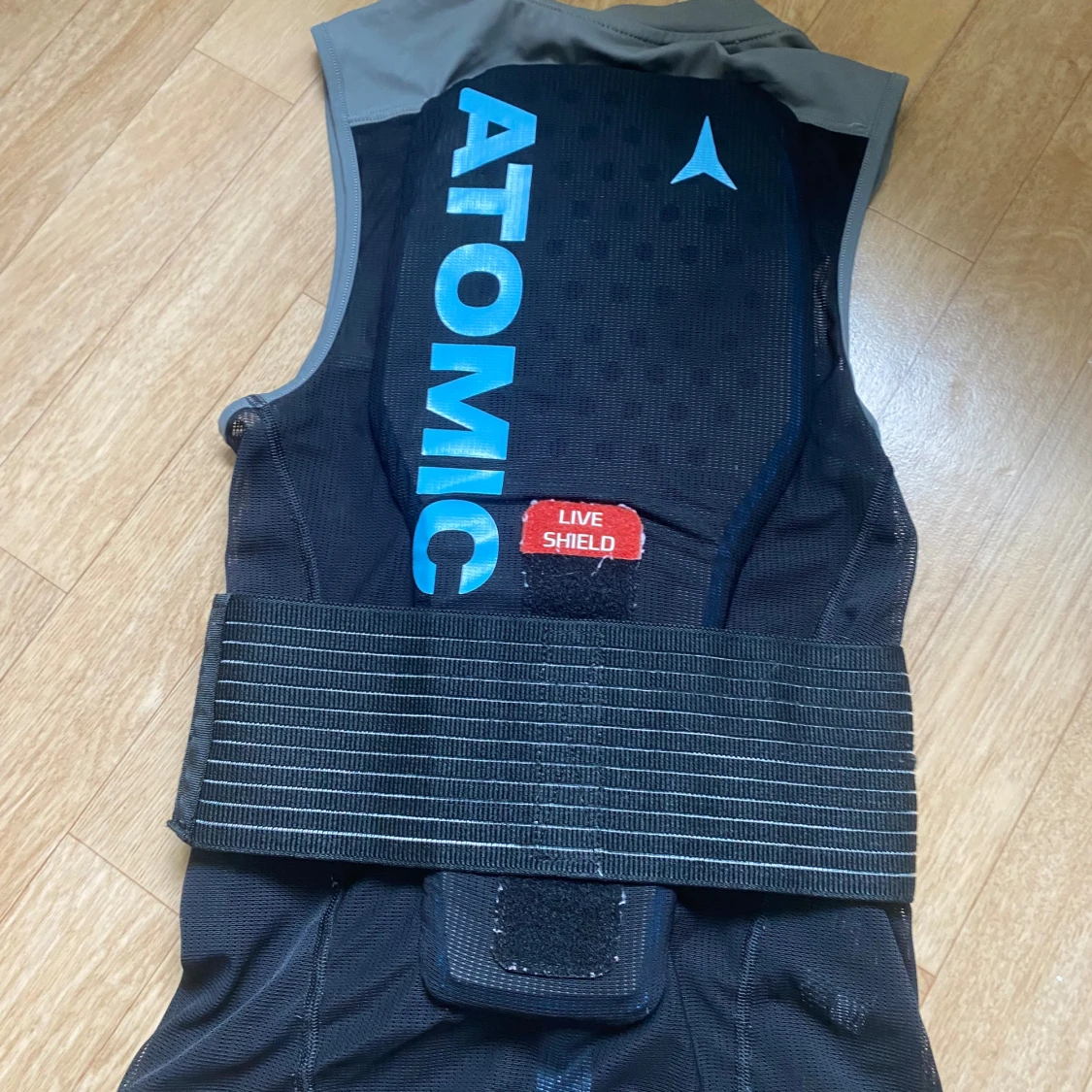 Atomic svart/grå skyddsväst S - 2