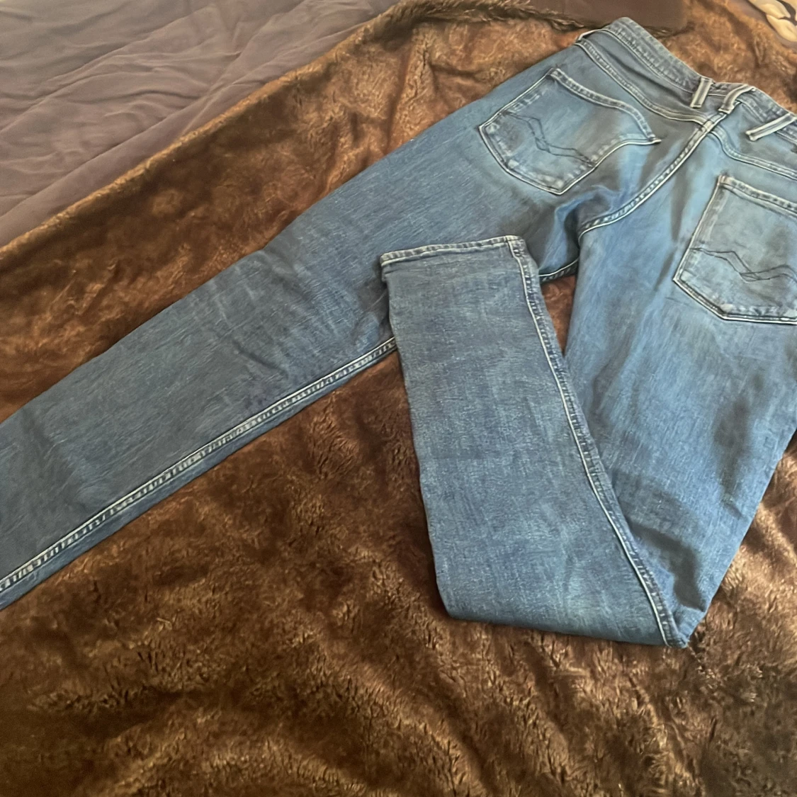 Replay Anbass blå jeans slim fit - 1