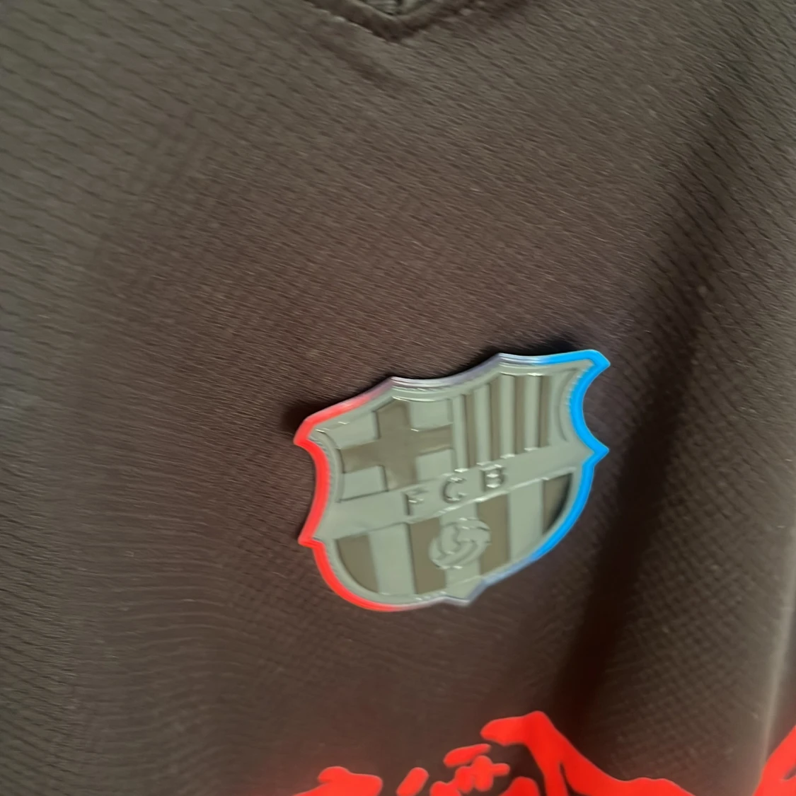 FC Barcelona x Nike svart fotbollströja - 1