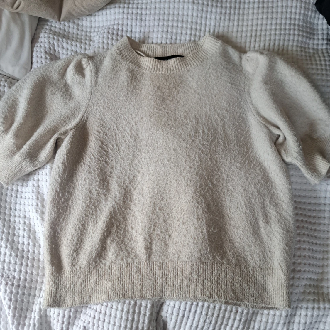 Beige stickad tröja Vero Moda - 1