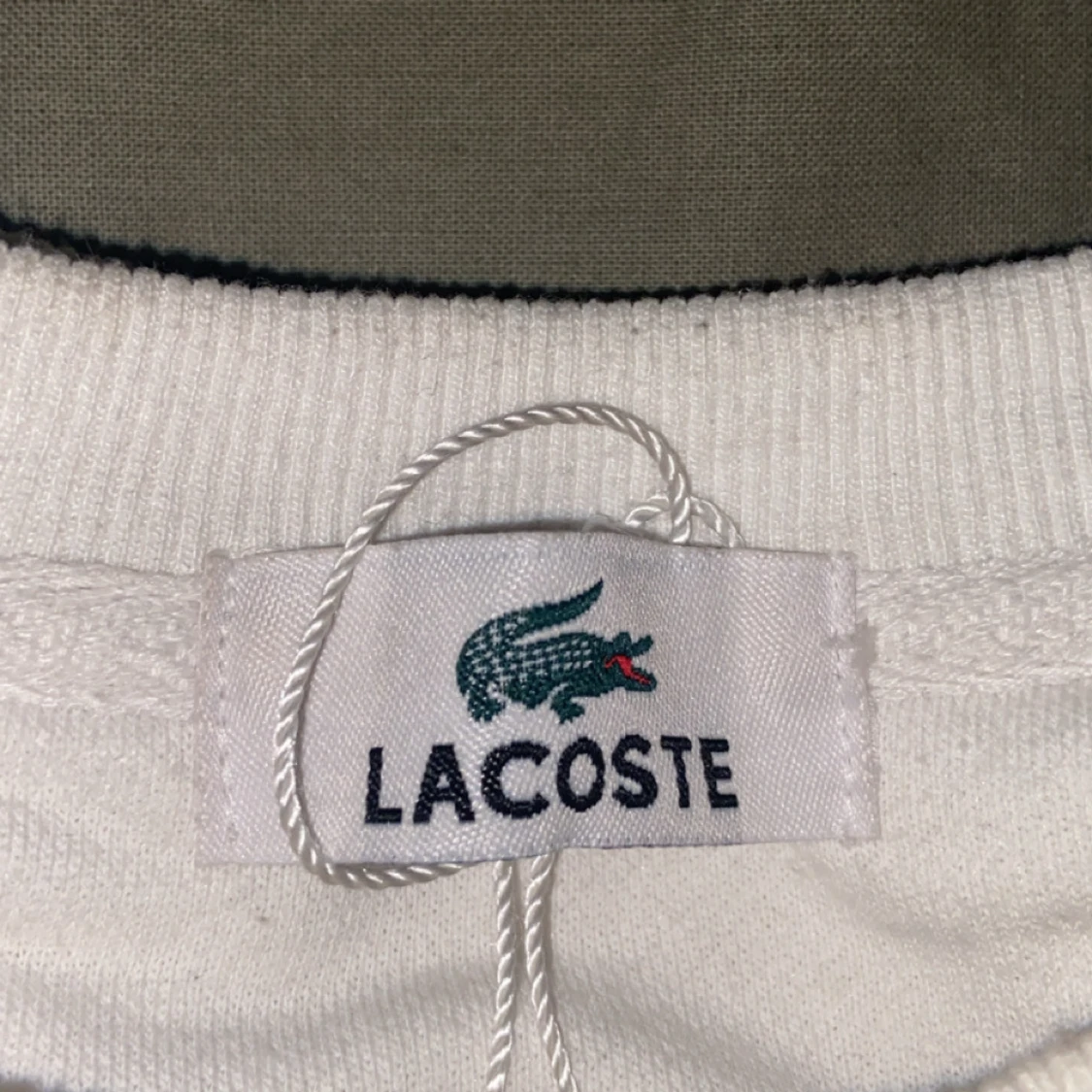 Vit sweatshirt från Lacoste - 2