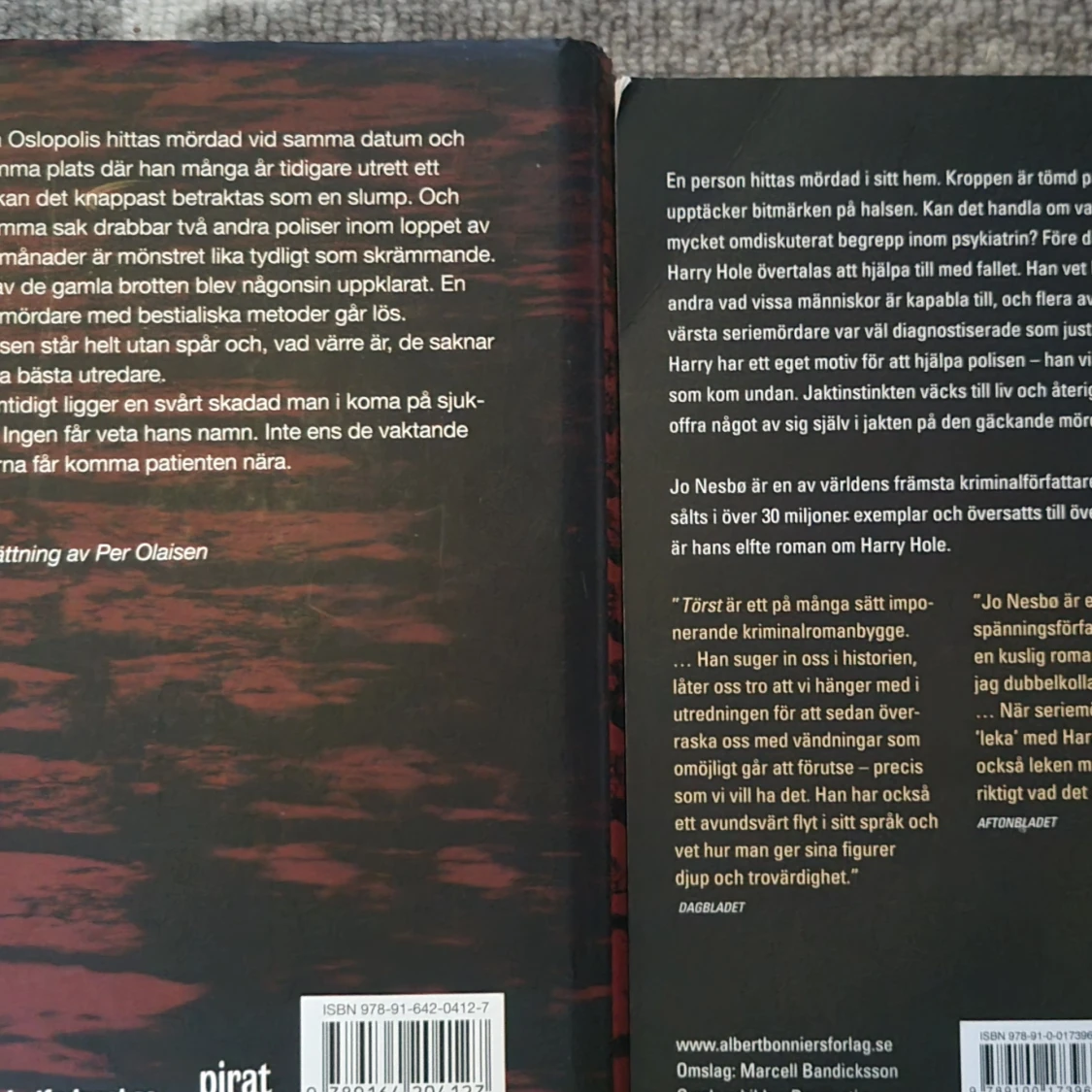 Polis & Törst (Harry Hole-thriller) - 1