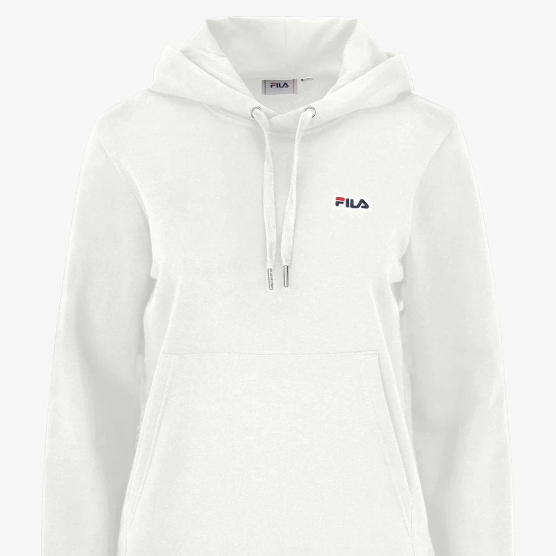 Vit hoodie från FILA med snörning - 2