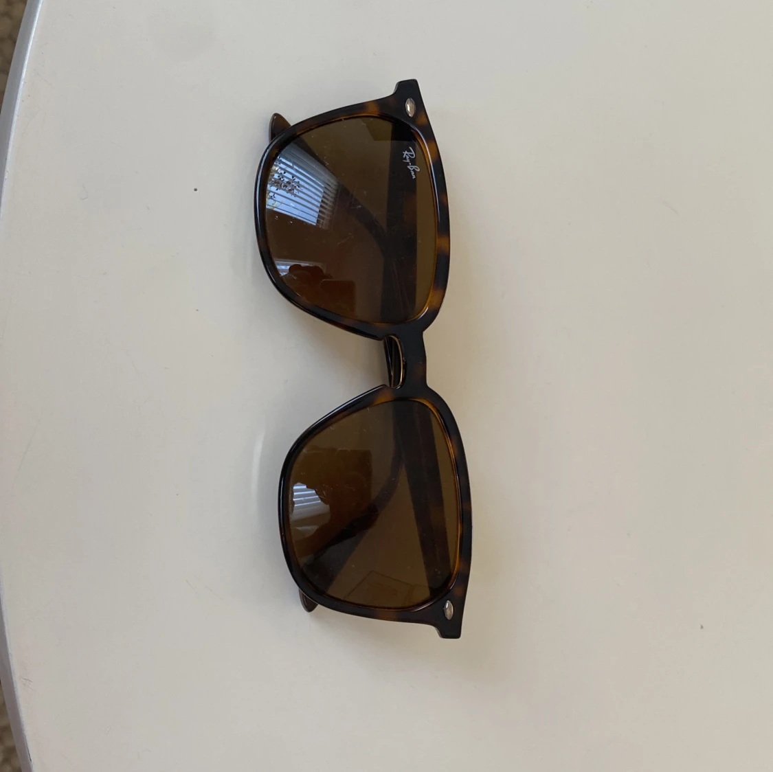 Bruna Wayfarer solglasögon Ray-Ban - 3