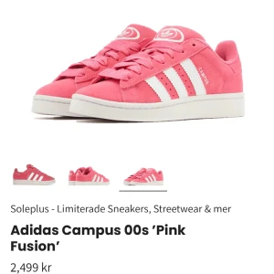 Rosa Campus 00 - Säljer mina campus 00 skor i färgen rosa!! ASBALLA, inte riktigt min stil bara ❤️💕använda några gånger 