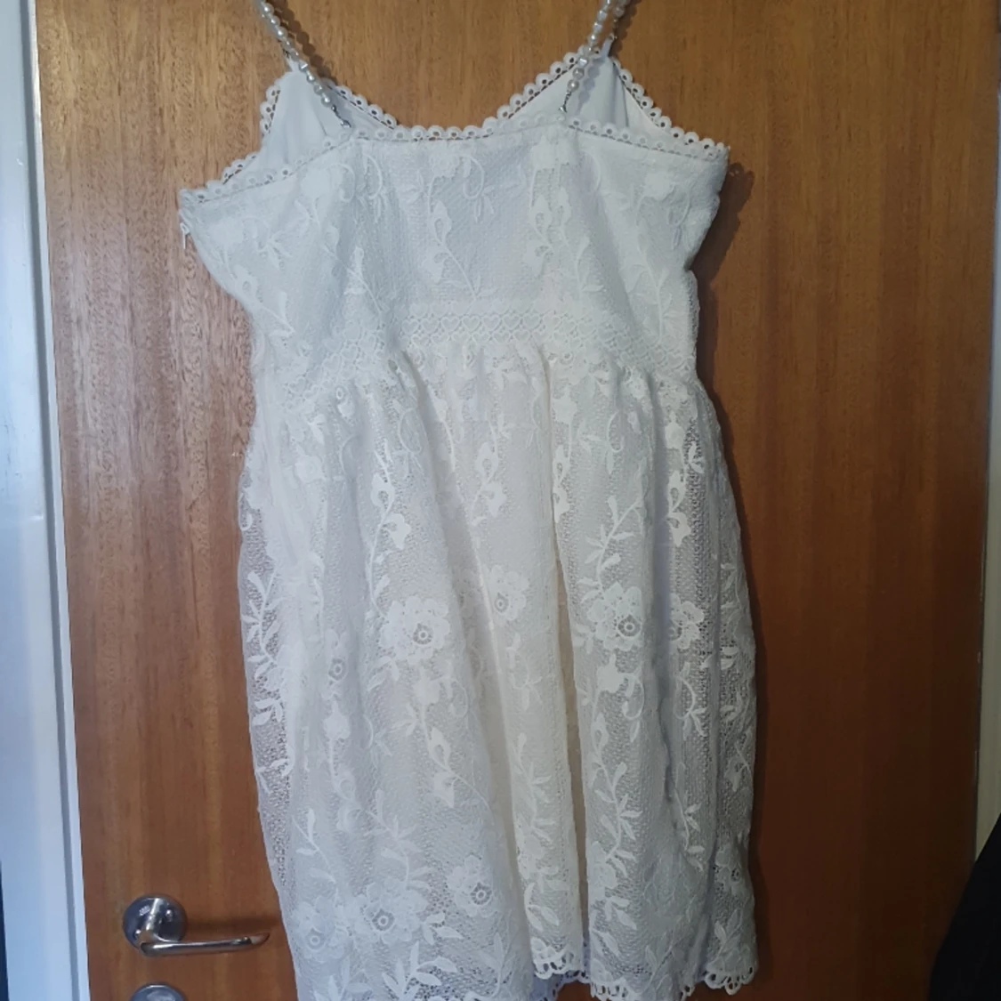 Vit klänning  - 90