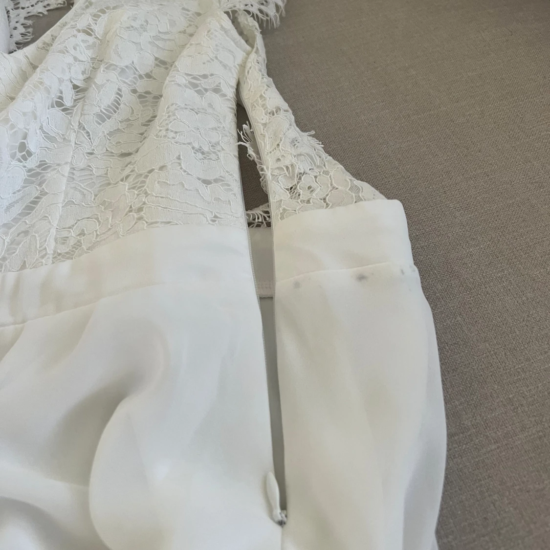 Vit sommarklänning  - 90