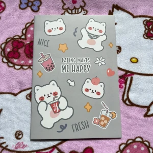 Anteckningsblock  - Så gulligt anteckningsblock med 18 sidor att skriva på, helt oanvänd💕