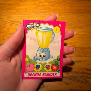 Shopkins photocard - Bara legat i en burk så som ny!