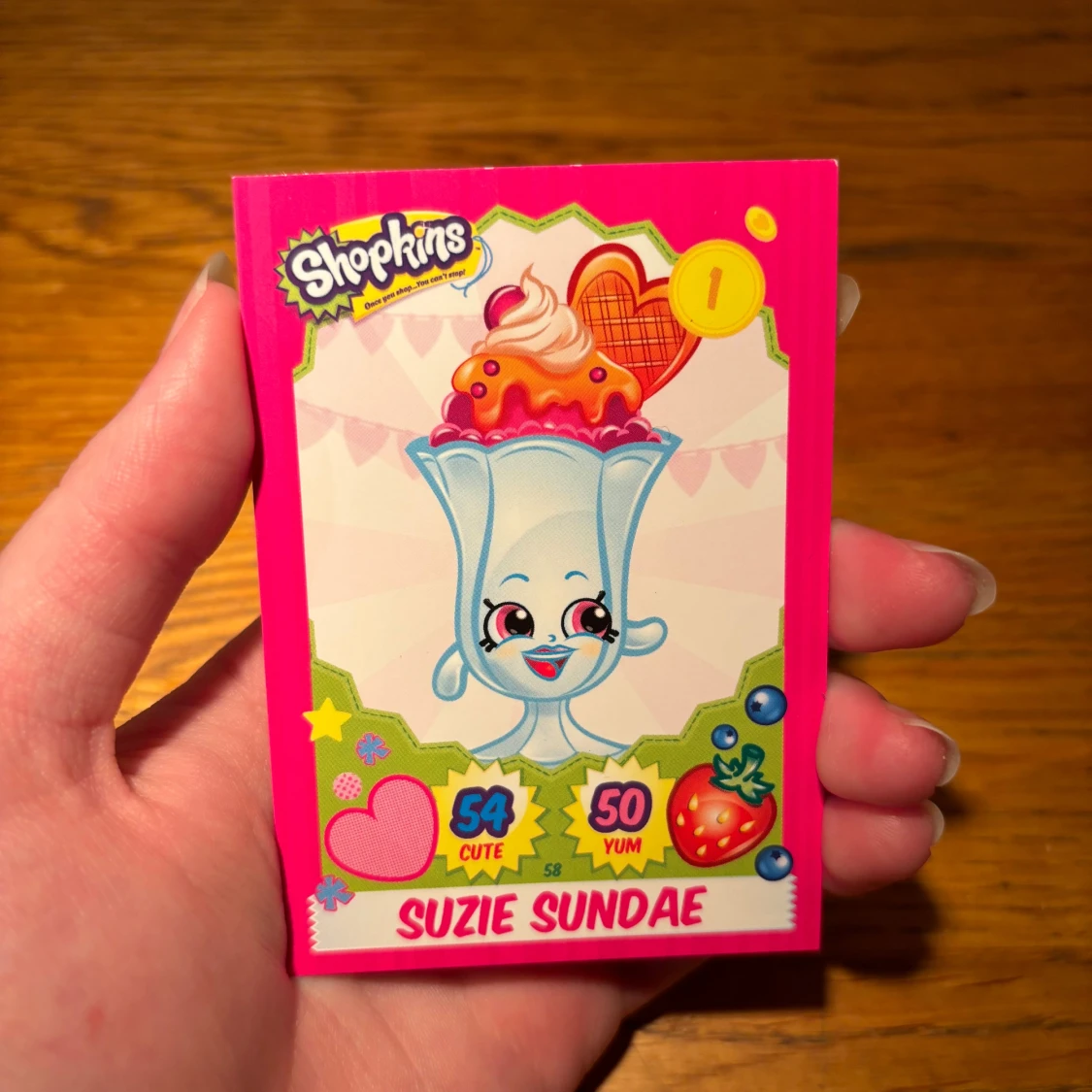 Shopkins photocard
