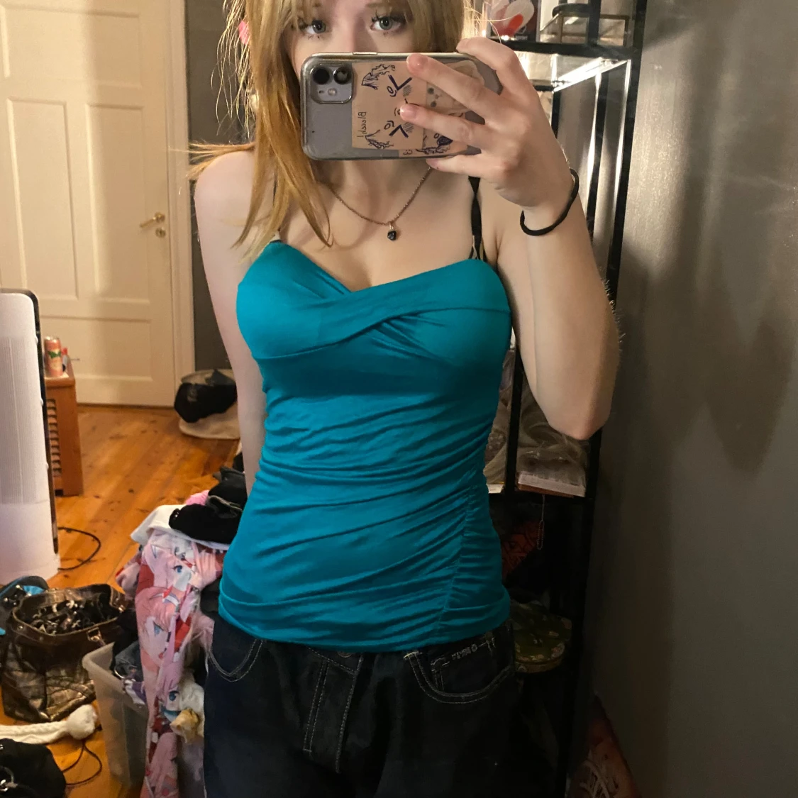 Blå tub topp💖 - 91
