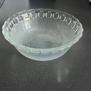 Glas skål kopp stor  - Glas skål kopp stor ca. 23*7,8 cm. 